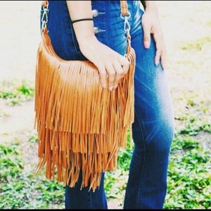 💥Boho fringe purse